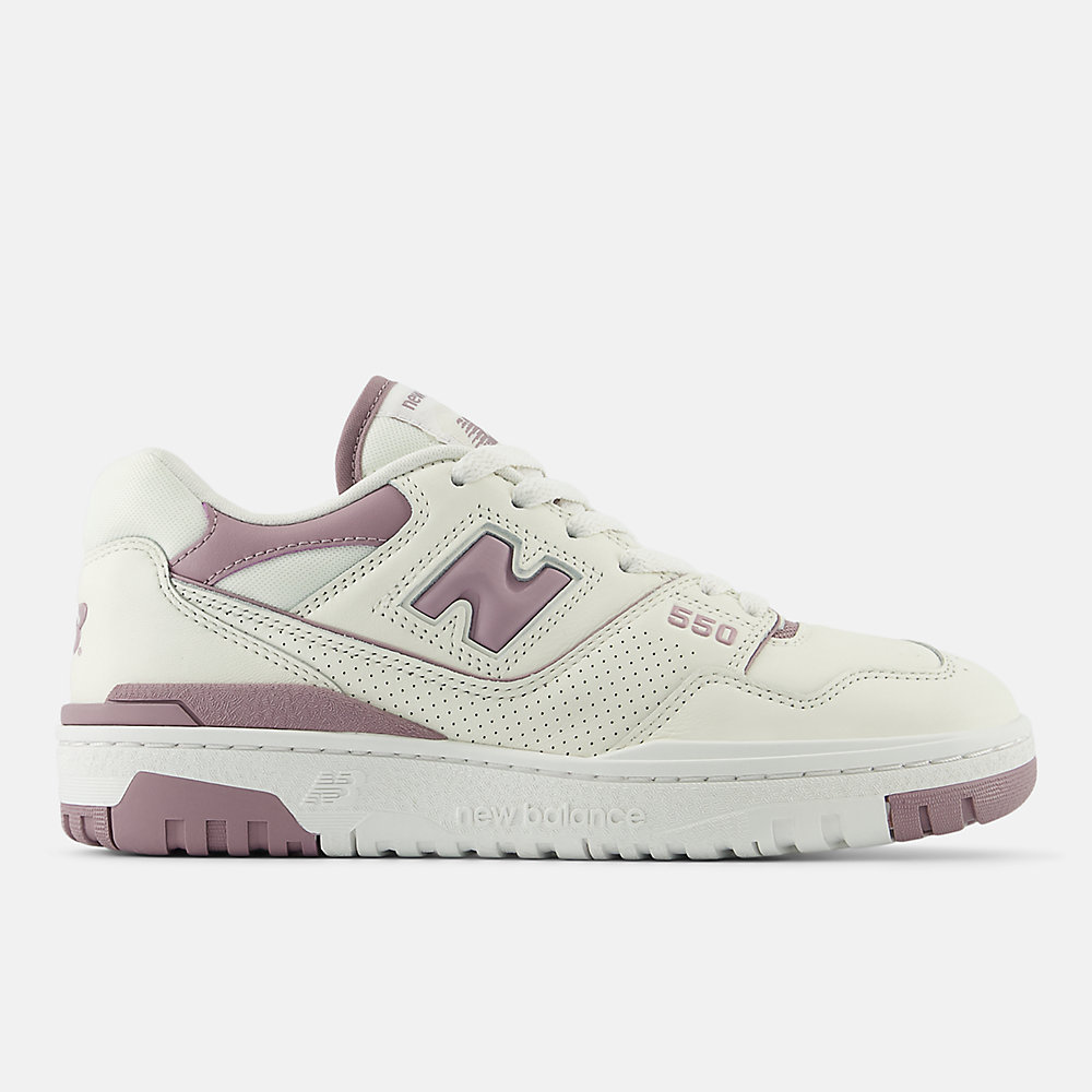 New Balance BBW550 Shoes Sea Salt with Ice Wine and White